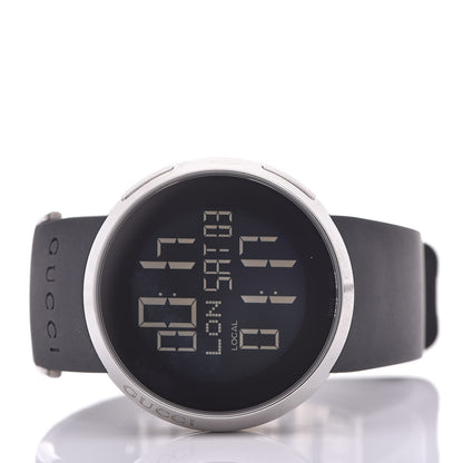Gucci Stainless Steel Rubber 40mm Digital I-Watch Black 3 of 7