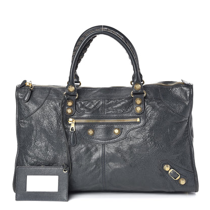 Balenciaga Agneau Giant 12 Gold Hardware Work Anthracite 1 of 14