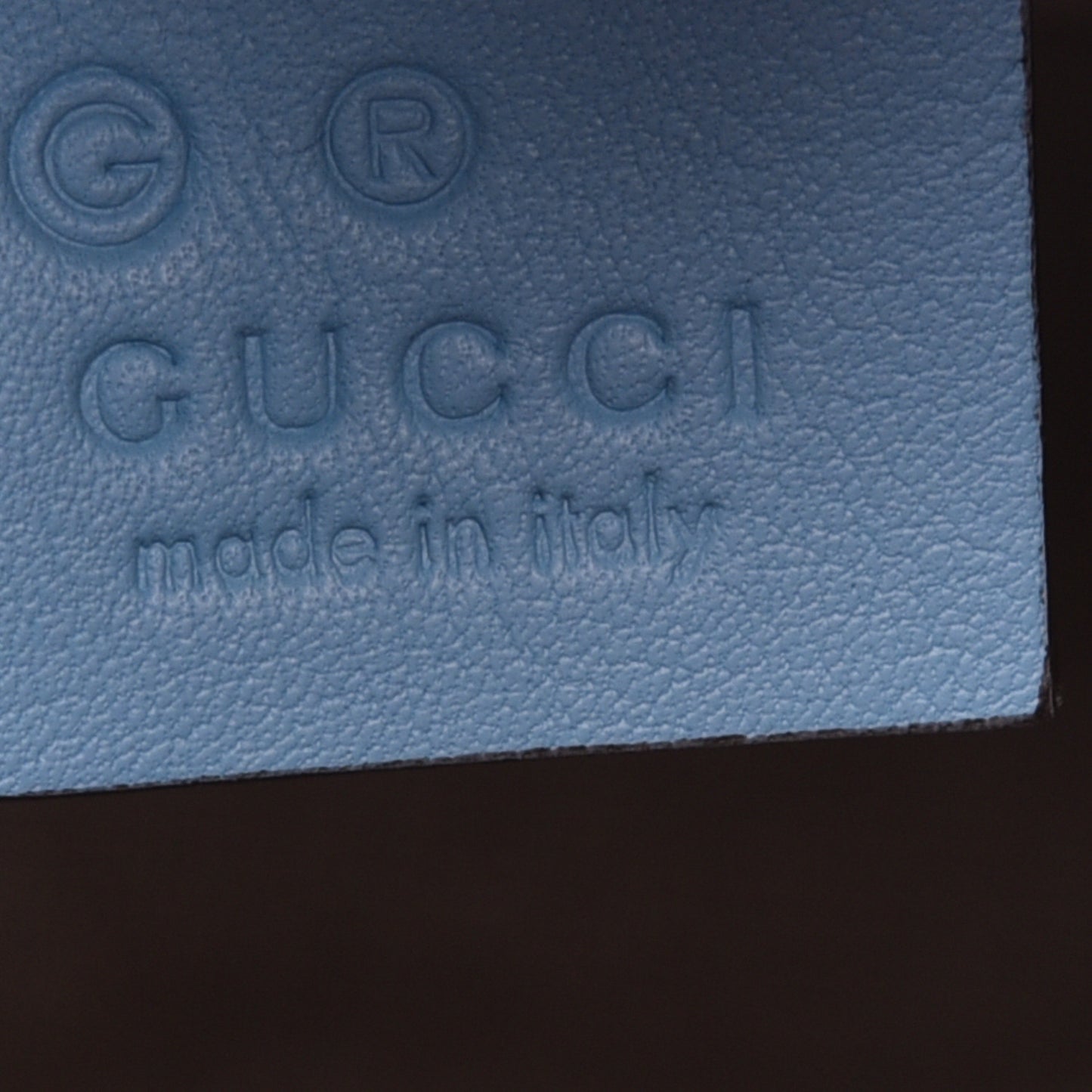 Microguccissima Mini Bree Messenger Bag Mineral Blue