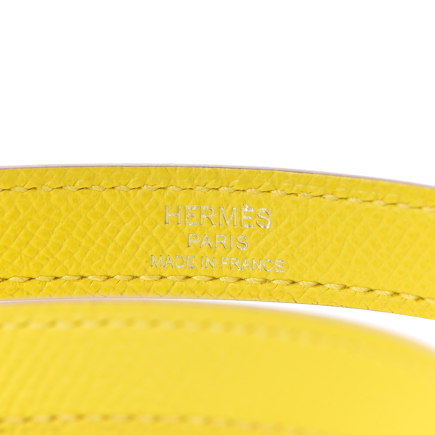 Hermes Epsom Kelly Sellier 32 Lime 21 of 39