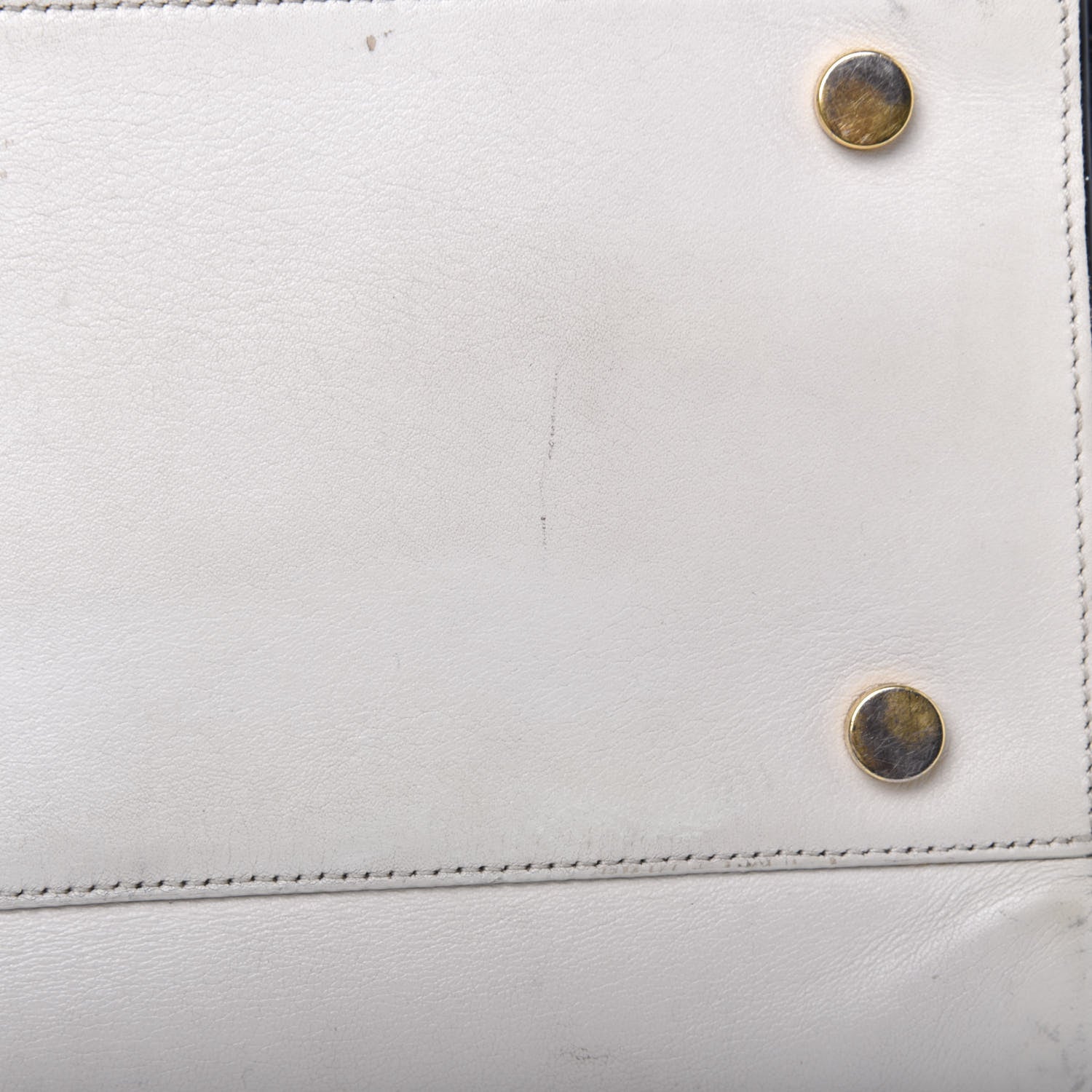 Saint Laurent Calfskin Small Sac De Jour White Black 15 of 18