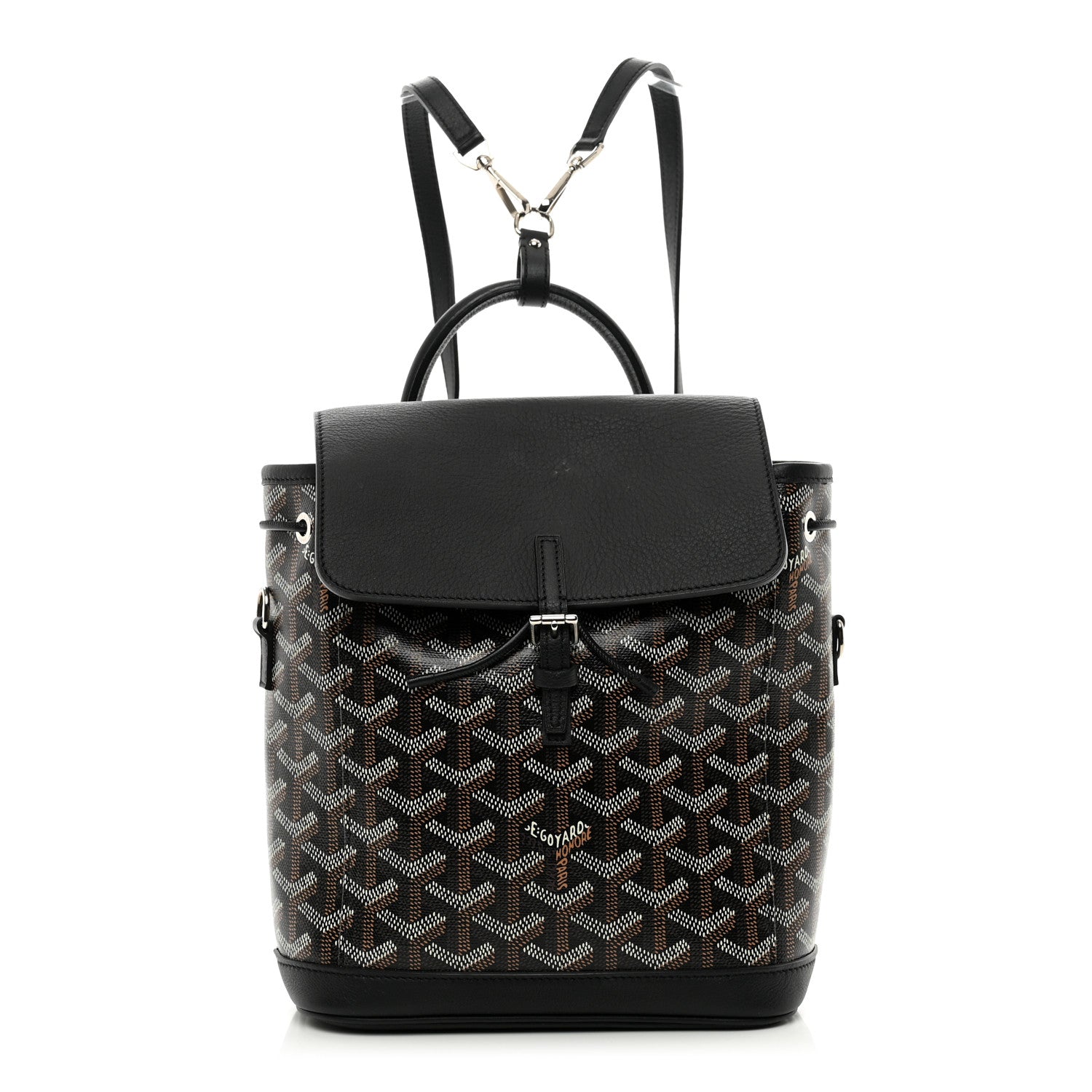 Goyard Goyardine Calfskin Mini Alpin Backpack Black 1 of 11