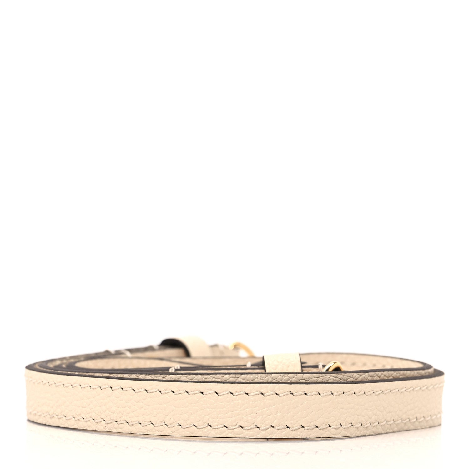 Louis Vuitton Grained Calfskin Ivy Wallet On Chain Shoulder Strap Cream 2 of 3