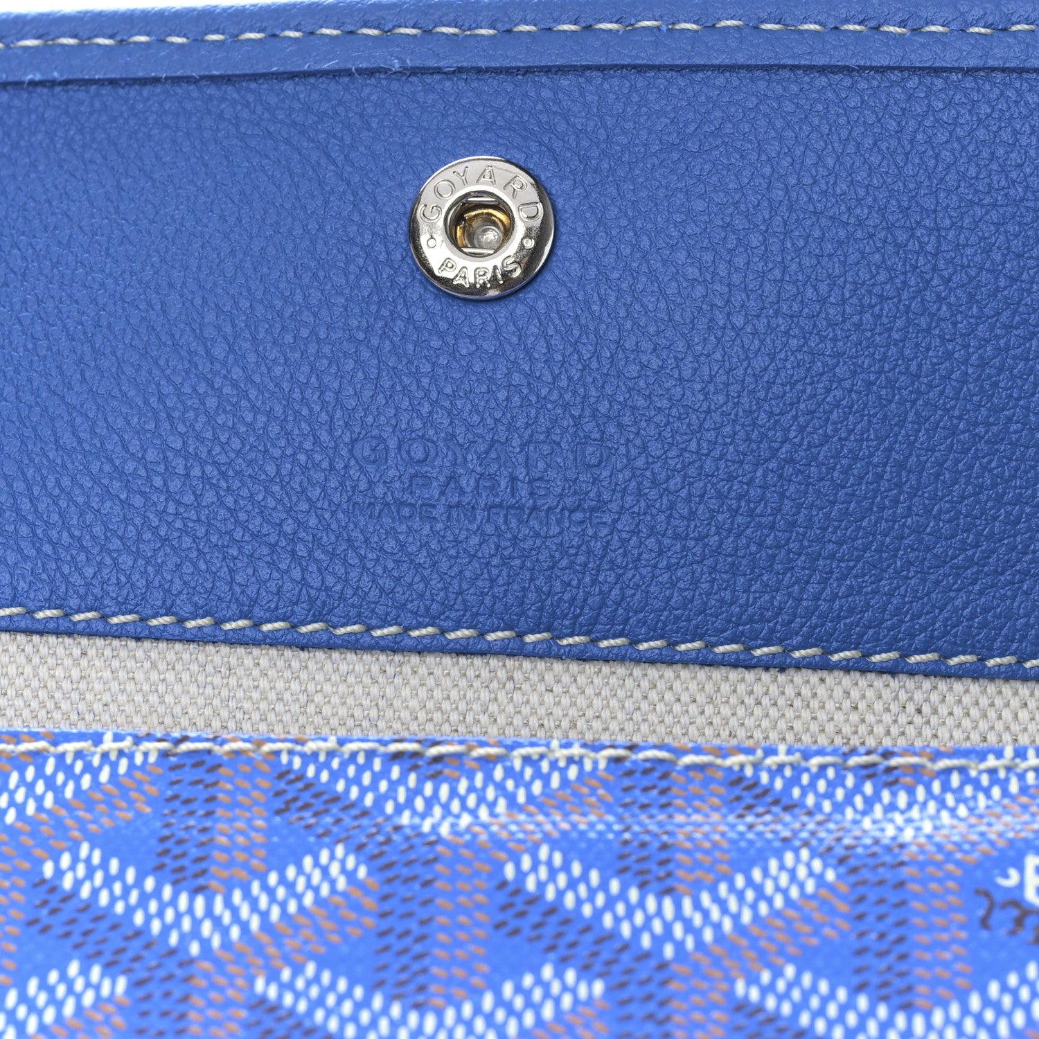 Goyard Goyardine Saint Louis PM Sky Blue 7 of 9