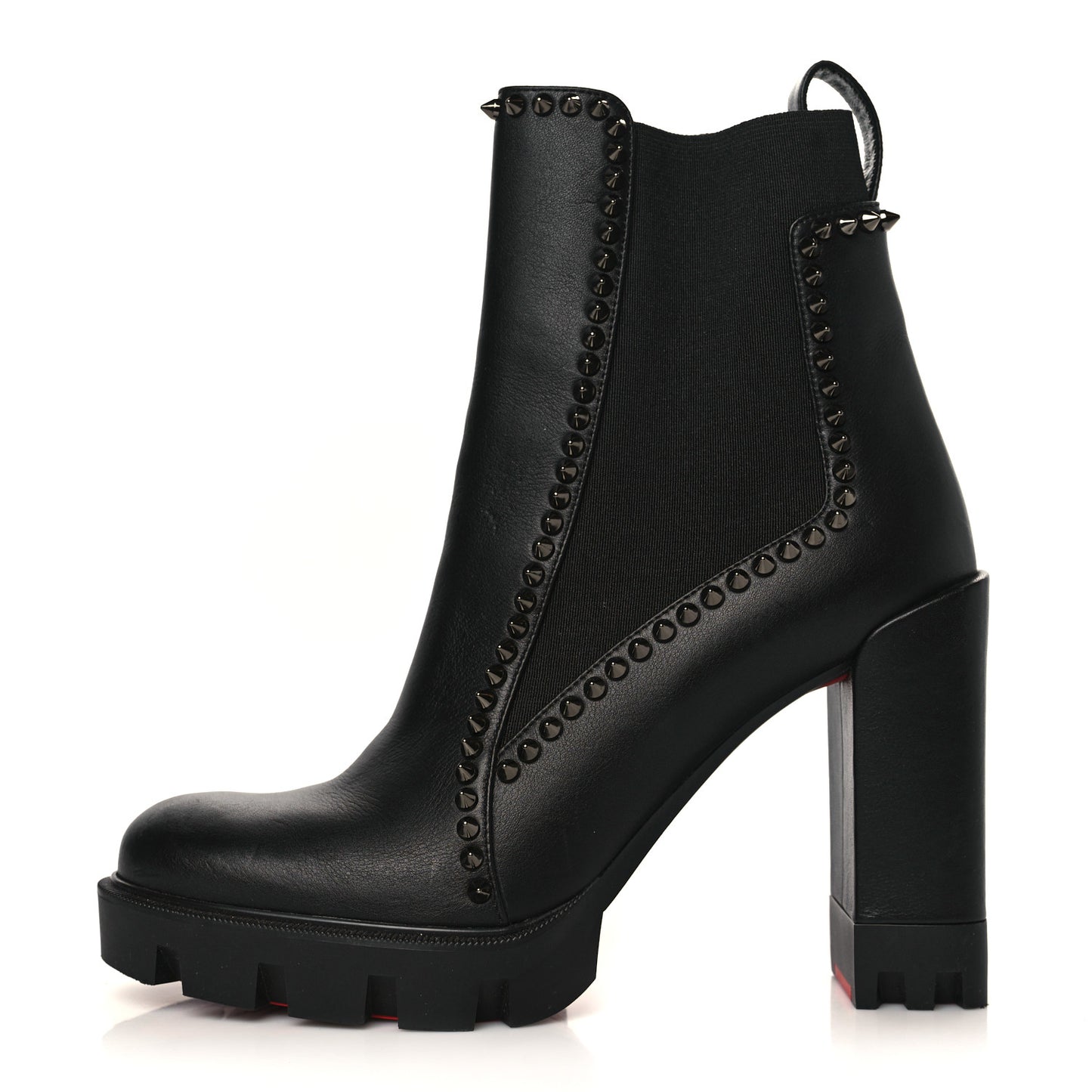 Nappa Out Line Spike Lug 100 Boots 37.5 Black