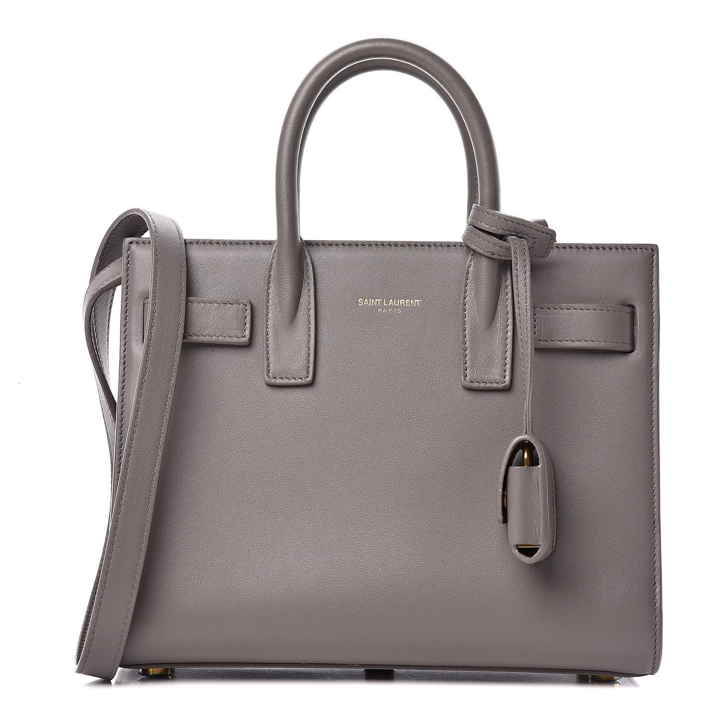 Calfskin Nano Sac De Jour Fog