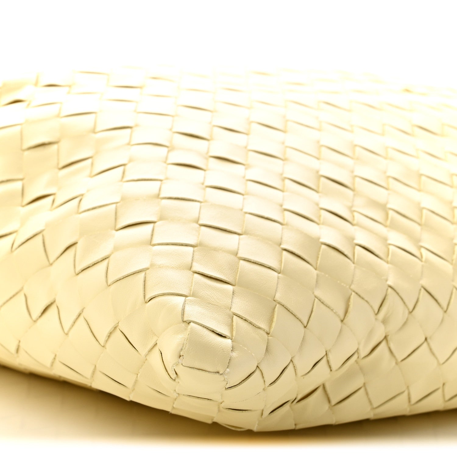 Bottega Veneta Calfskin Intrecciato Large Hop Camomile 9 of 10
