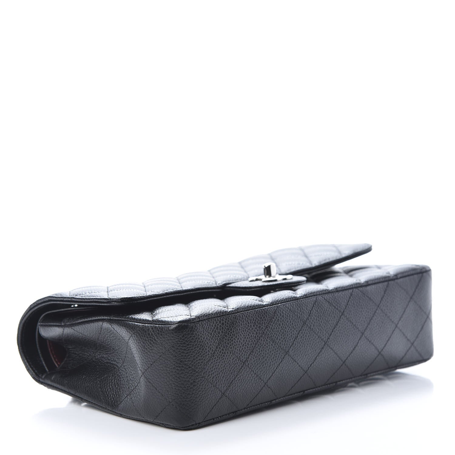 Chanel Caviar Quilted Medium Double Flap Black 4 of 12