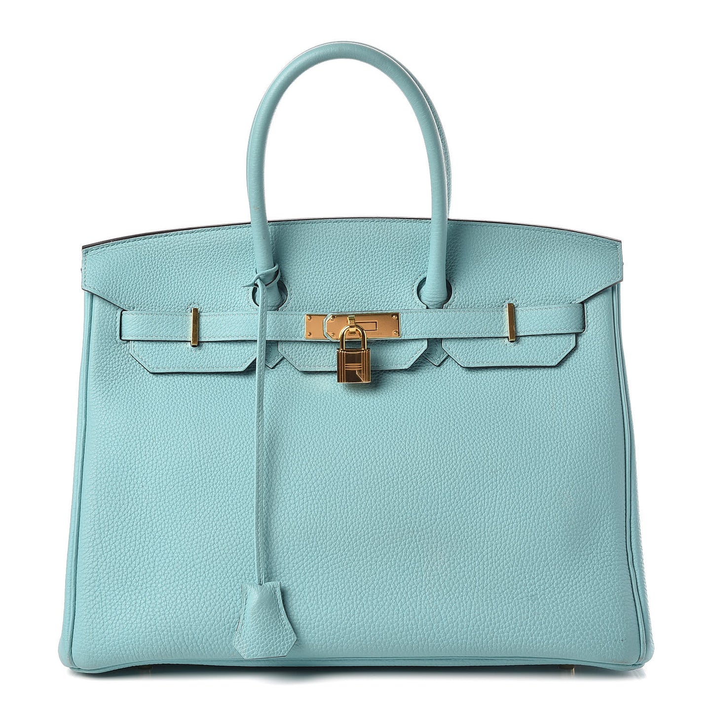 Togo Birkin 35 Bleu Atoll