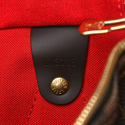 Louis Vuitton Damier Ebene Speedy Bandouliere 25 7 of 9