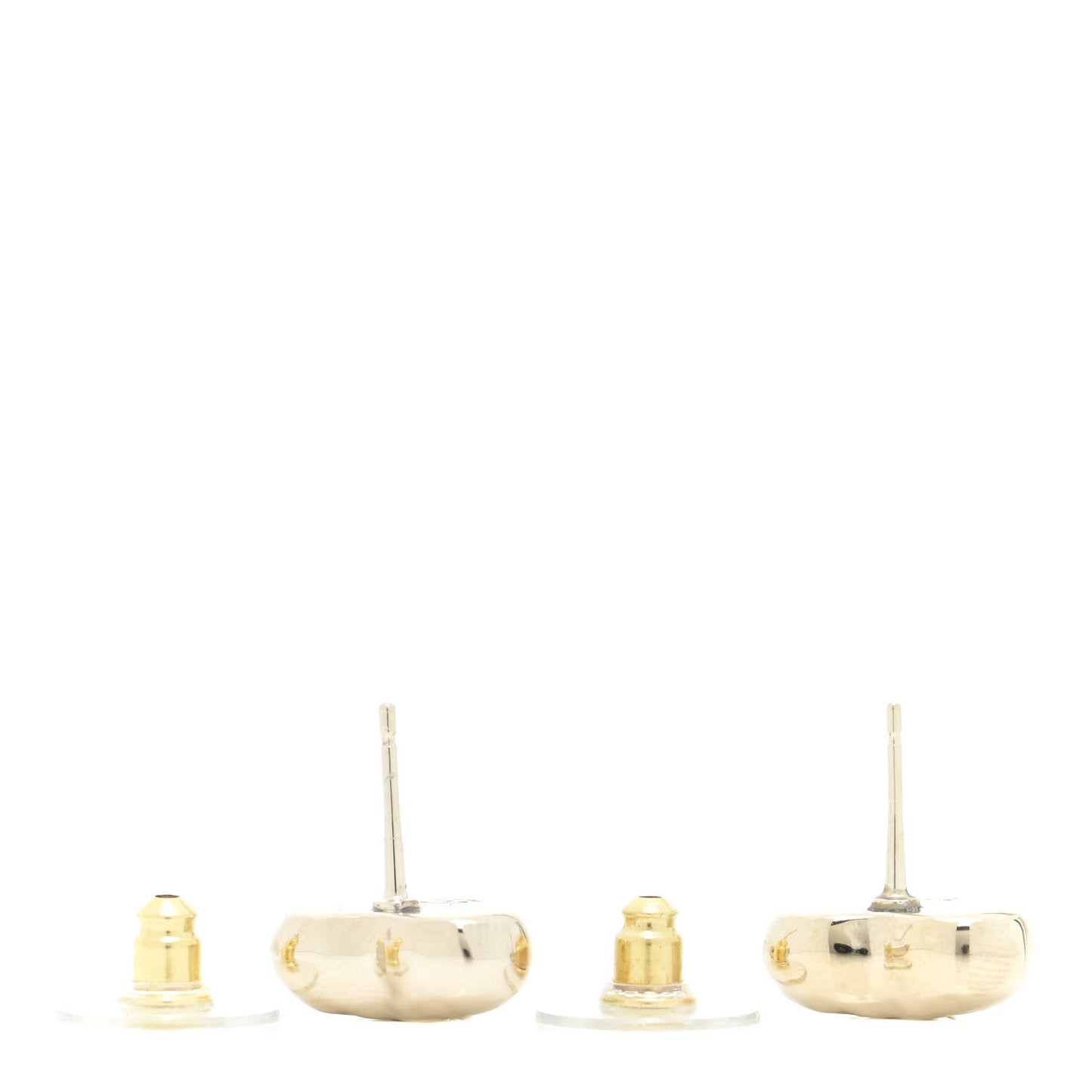 CC Heart Earrings Gold