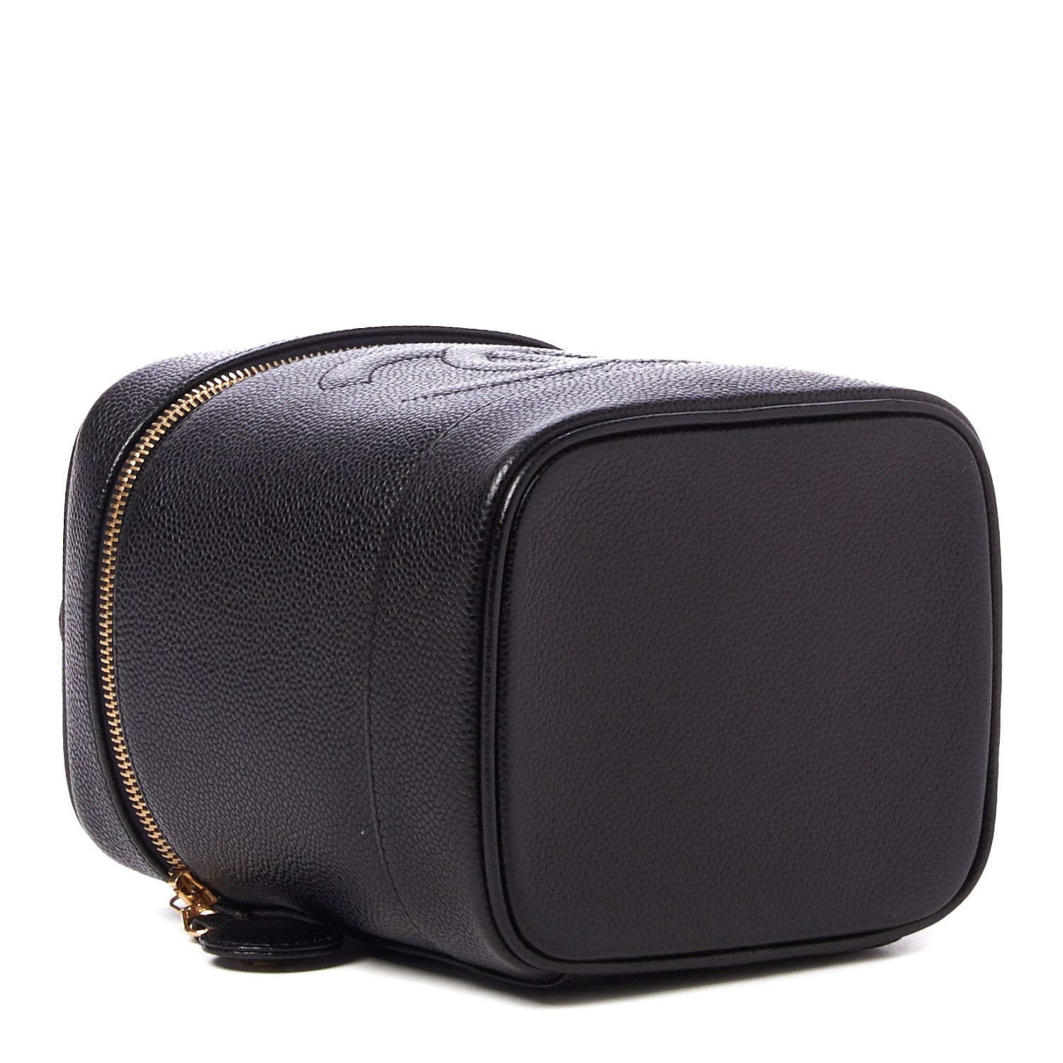 Chanel Caviar Vanity Cosmetic Case Black 3 of 8