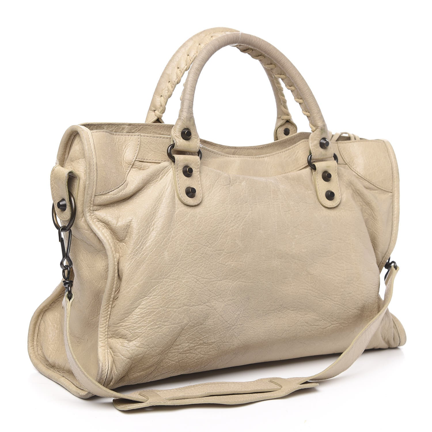 Balenciaga Agneau Classic Hardware City Praline 3 of 17
