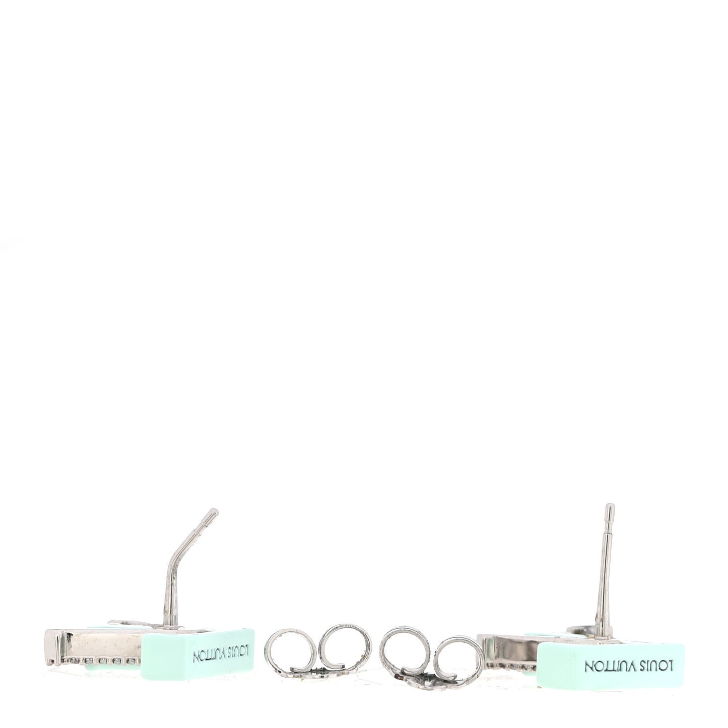 Crystal LV Iconic Sweety Earrings Blue