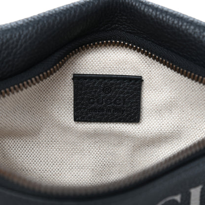 Gucci Grained Calfskin Small Logo Belt Bag Black 5 of 6