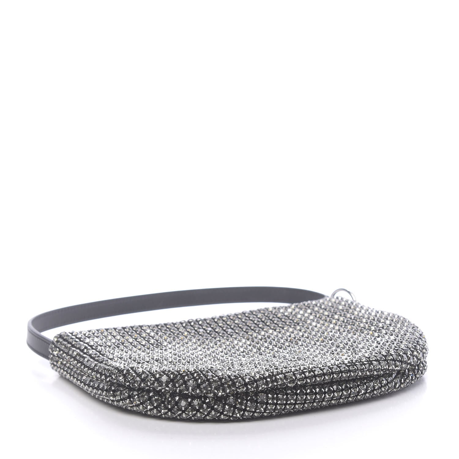 Alexander Wang Mesh Crystal Wanglock Fortune Cookie Bag Black 4 of 10