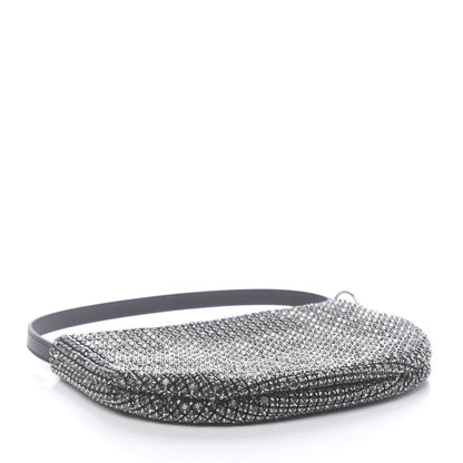Alexander Wang Mesh Crystal Wanglock Fortune Cookie Bag Black 4 of 10