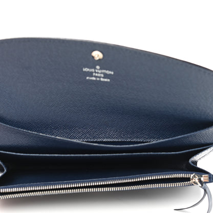 Louis Vuitton Epi Emilie Wallet Indigo 5 of 8