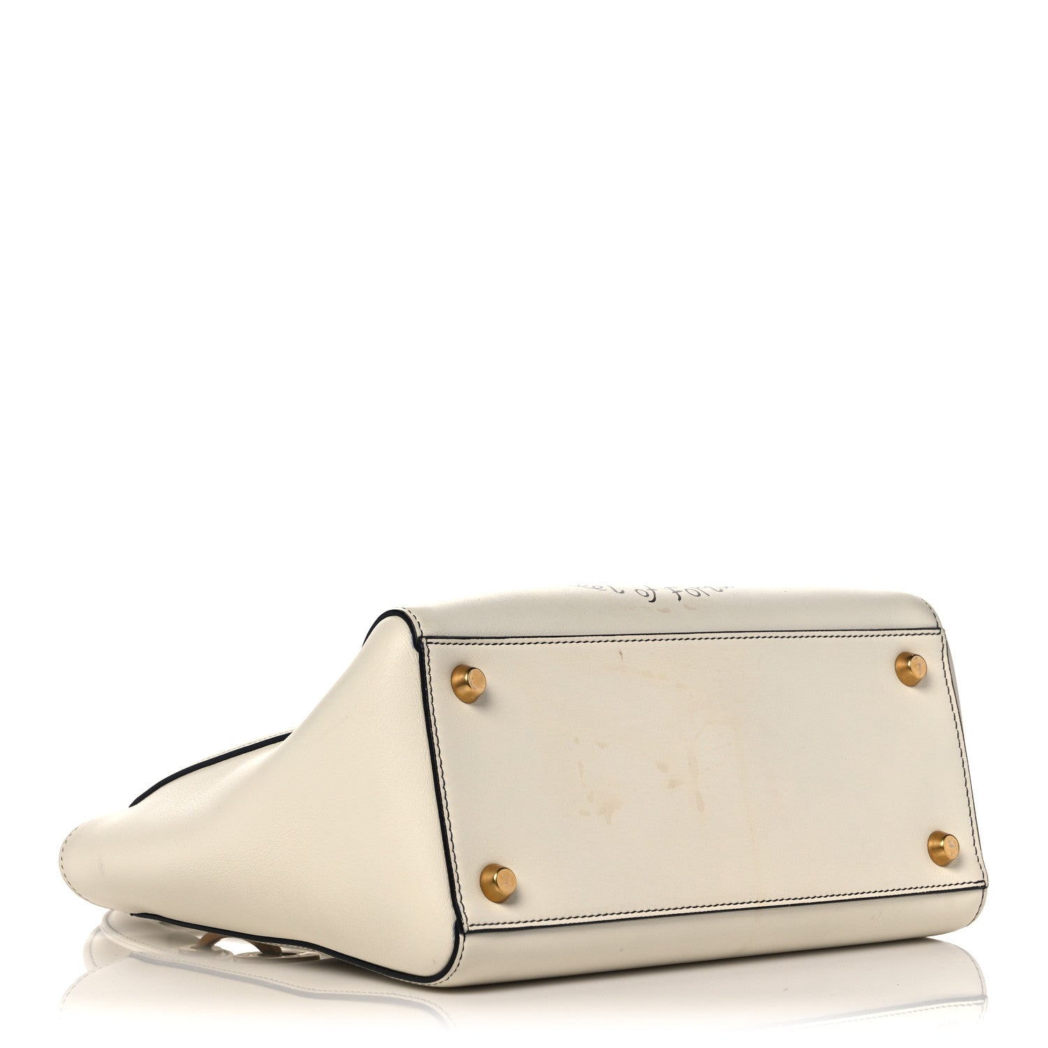 Christian Dior Calfskin Wheel of Fortune Medium Lady Dior Off White 4 of 17