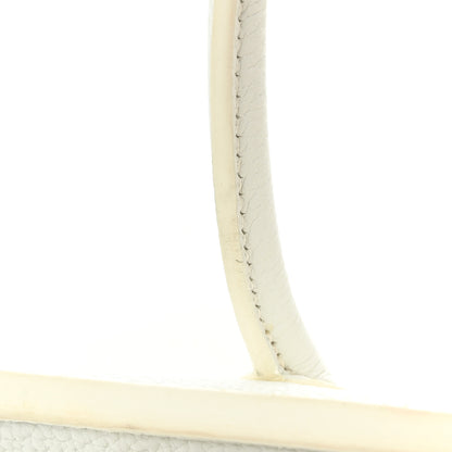 Hermes Taurillon Clemence Birkin 35 White 15 of 20