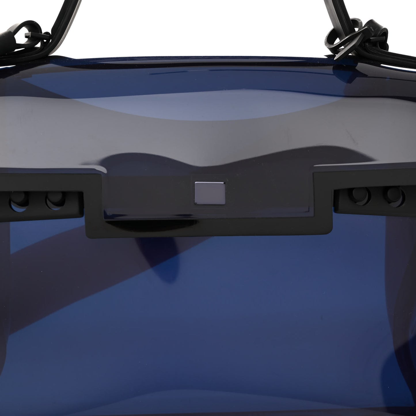 PVC Tempete Dark Night Satchel Blue De Prusse
