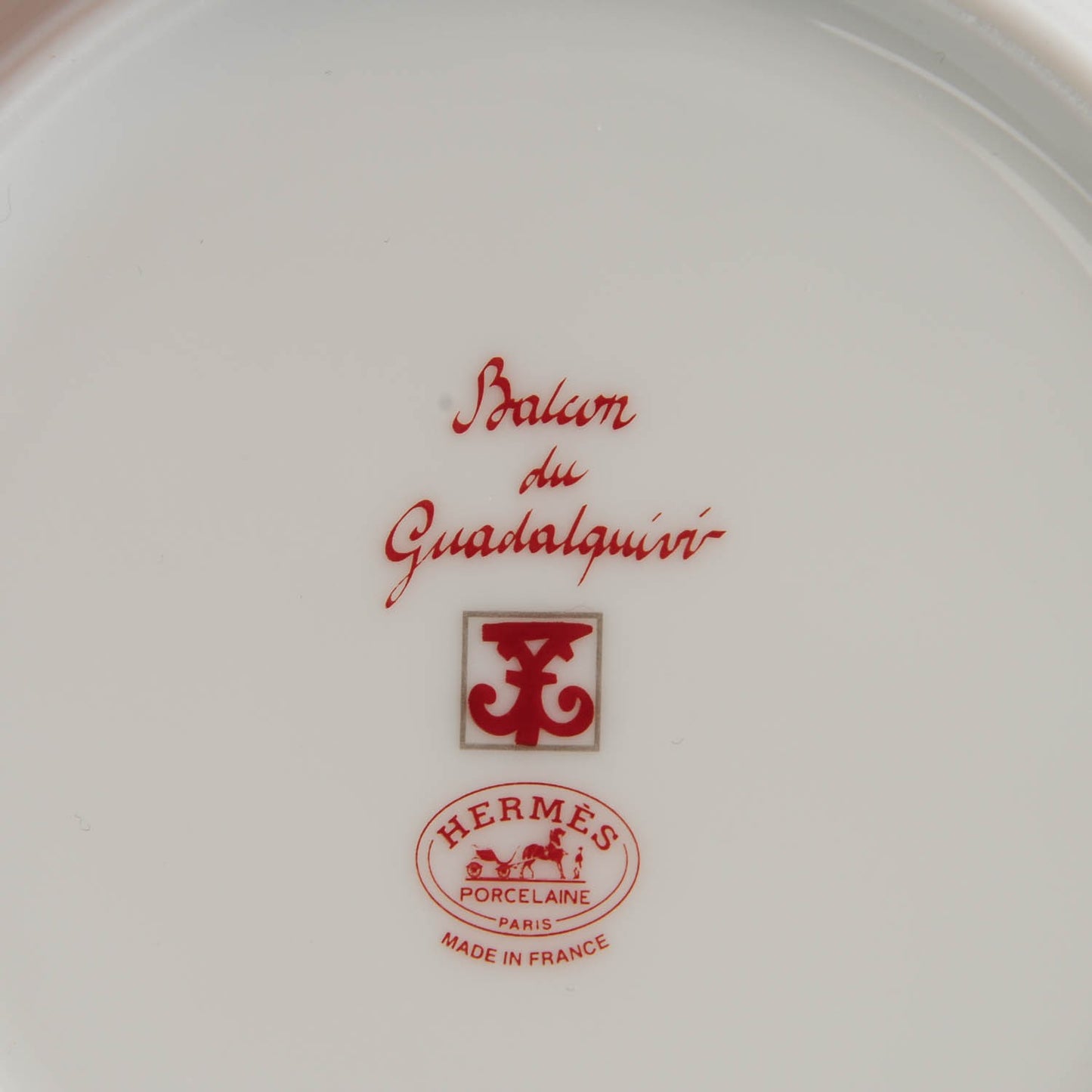 Porcelain Balcon du Guadalquivir Breakfast Cup And Saucer Set Of 2