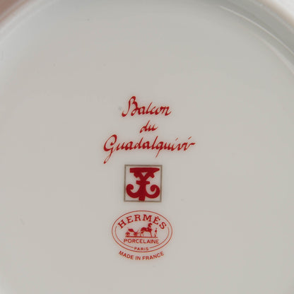 Hermes Porcelain Balcon du Guadalquivir Breakfast Cup And Saucer Set Of 2 6 of 7