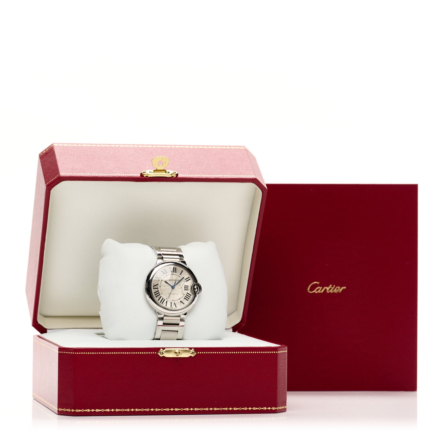 Stainless Steel 36mm Ballon Bleu De Cartier Automatic Watch