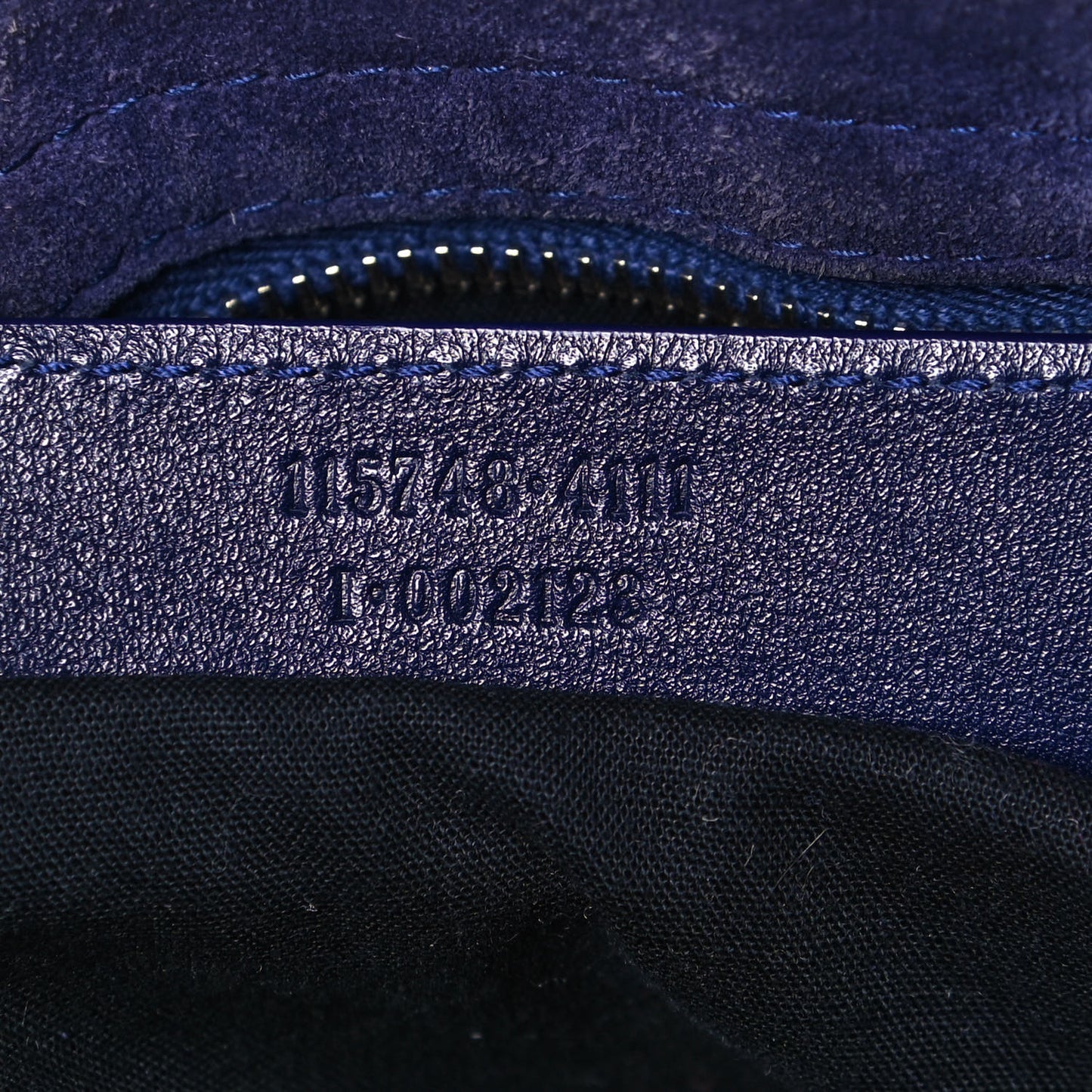 Baby Daim Suede Classic Hardware City Bleu Nuit