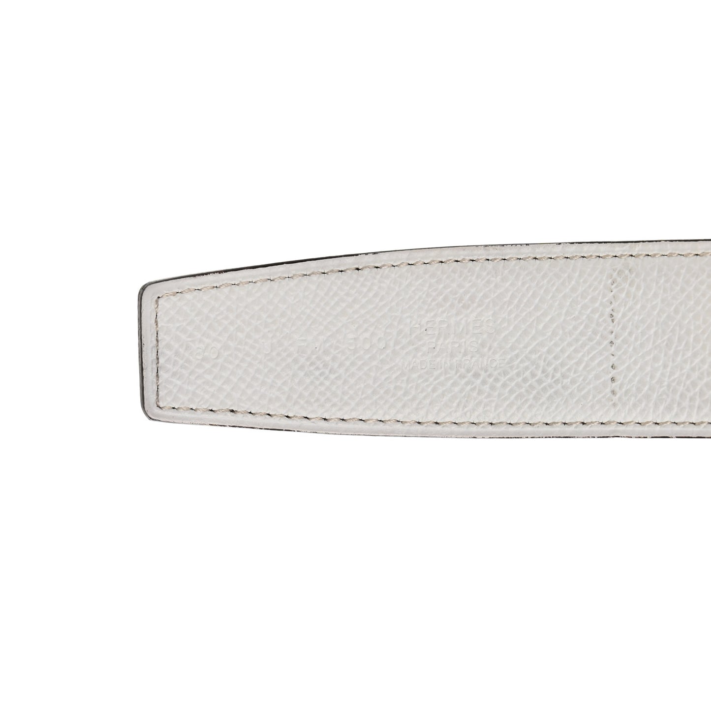 Epsom 38mm Constance H Belt 80/32 White Gold