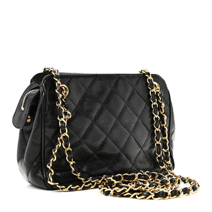Chanel Caviar Quilted Camera Case Black 3 of 11