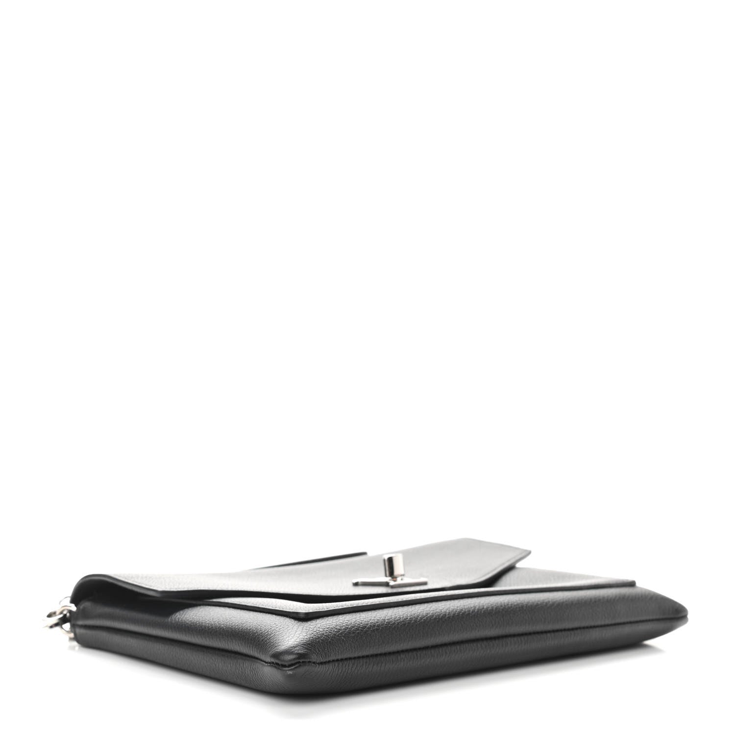Louis Vuitton Soft Calfskin My Lockme Pochette Black 4 of 11