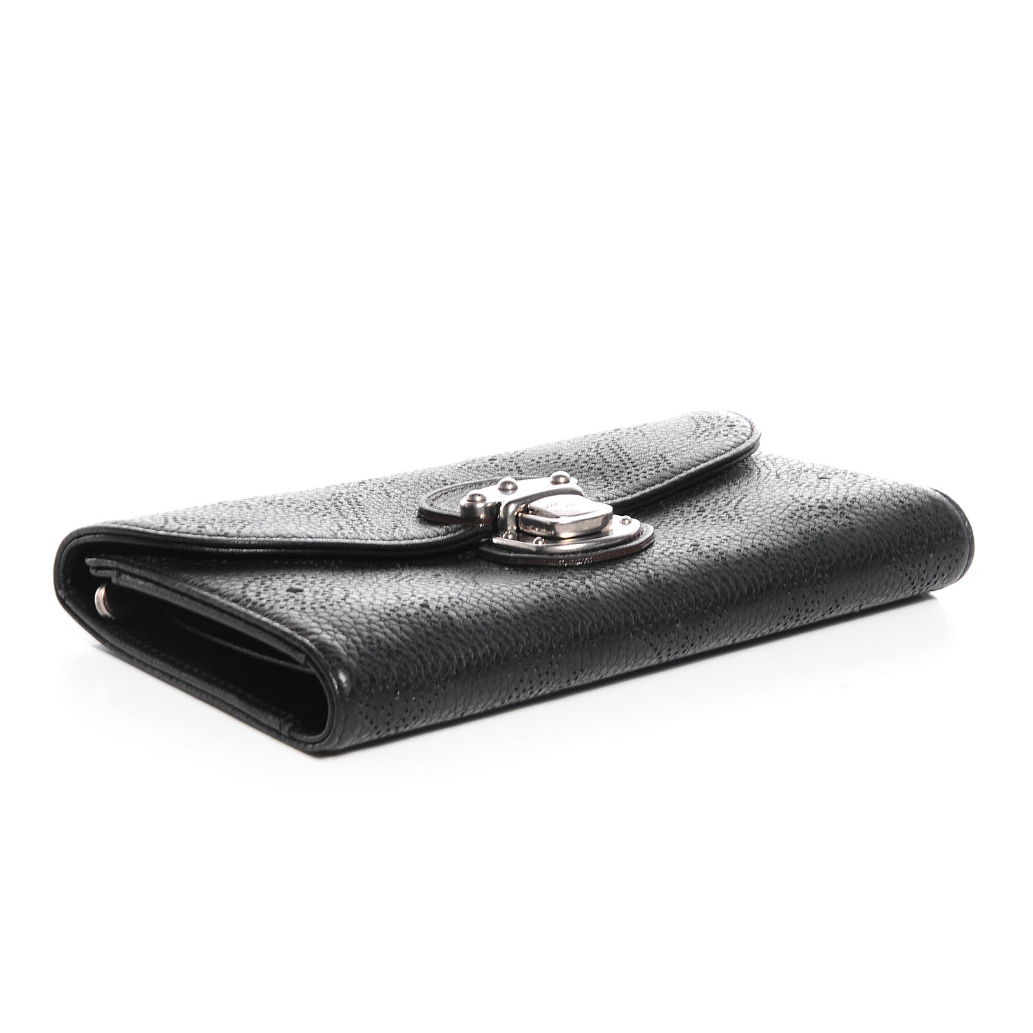 Louis Vuitton Mahina Amelia Wallet Black 4 of 8