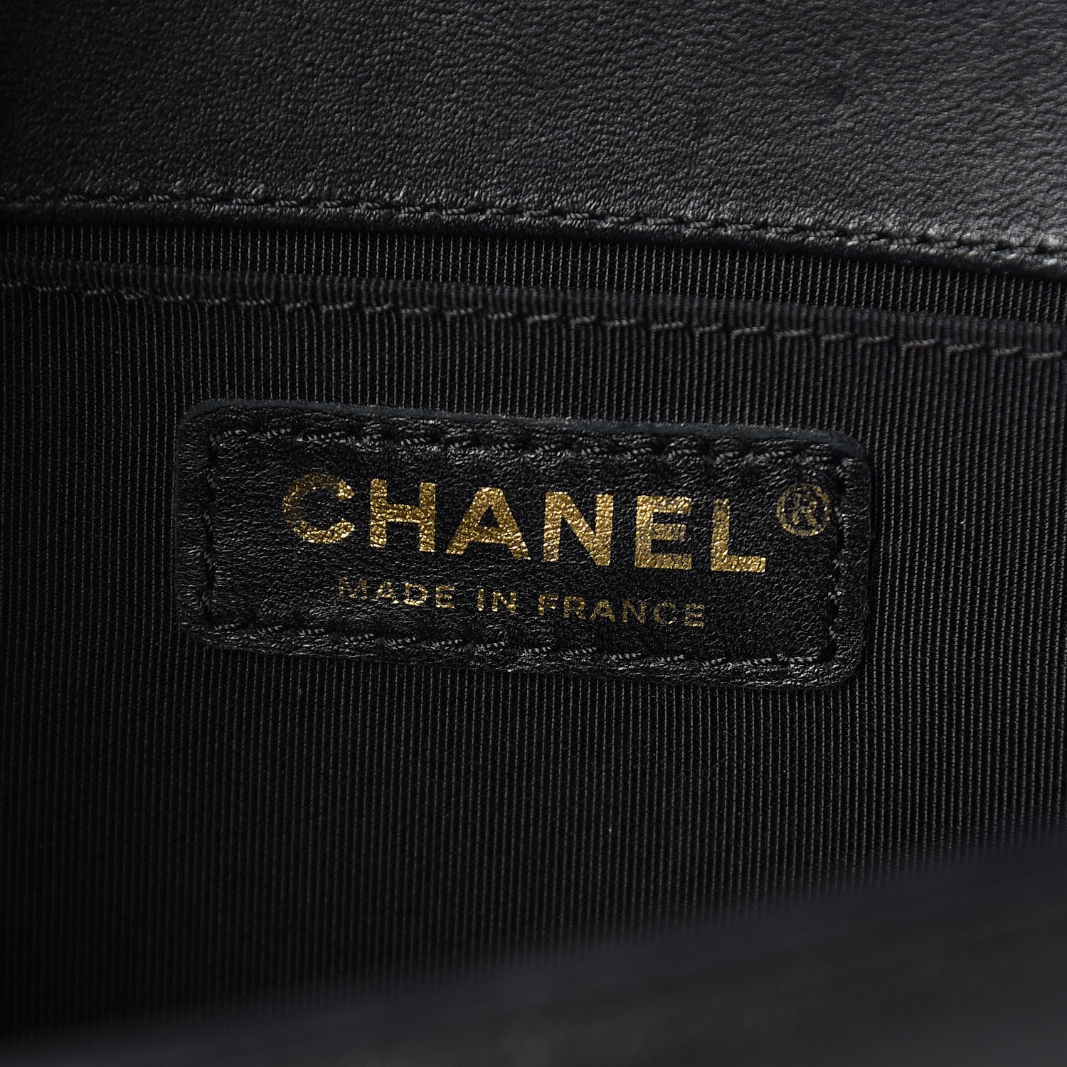 Chanel Lambskin Quilted Medium Boy Flap Black 6 of 14