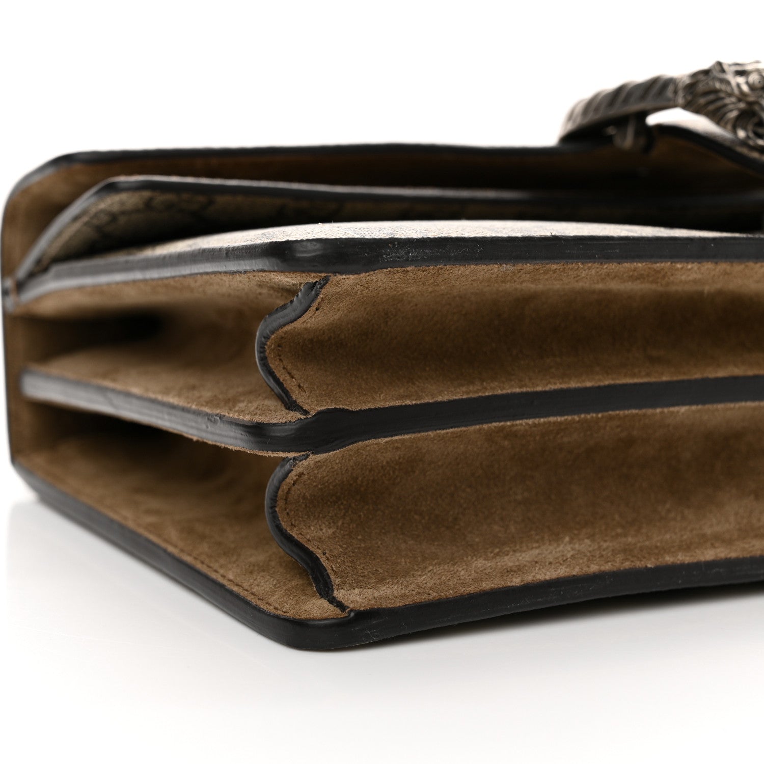 Gucci GG Supreme Monogram Small Dionysus Shoulder Bag Taupe 9 of 14