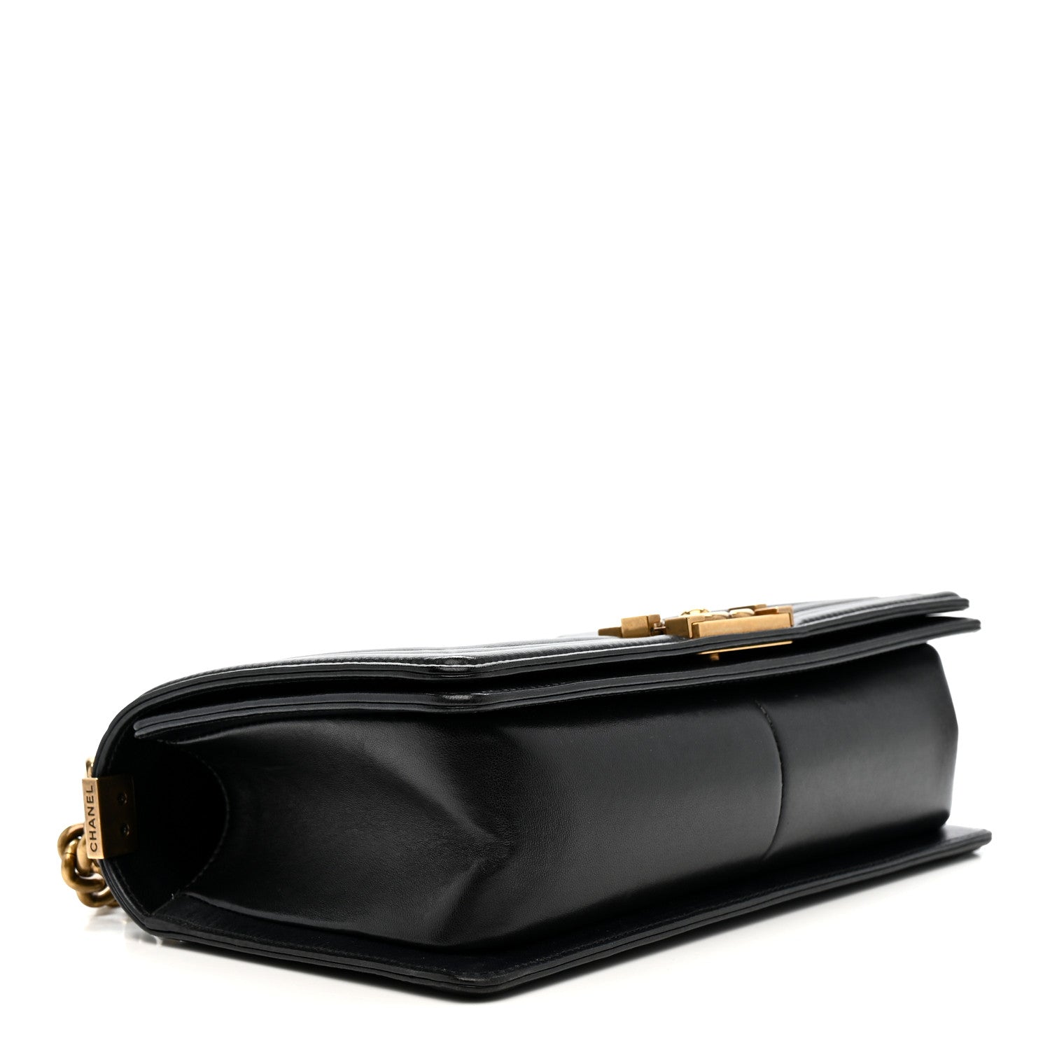 Chanel Lambskin Quilted Medium Boy Flap Black 4 of 13