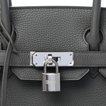 Hermes Togo Birkin 30 Etain 7 of 10