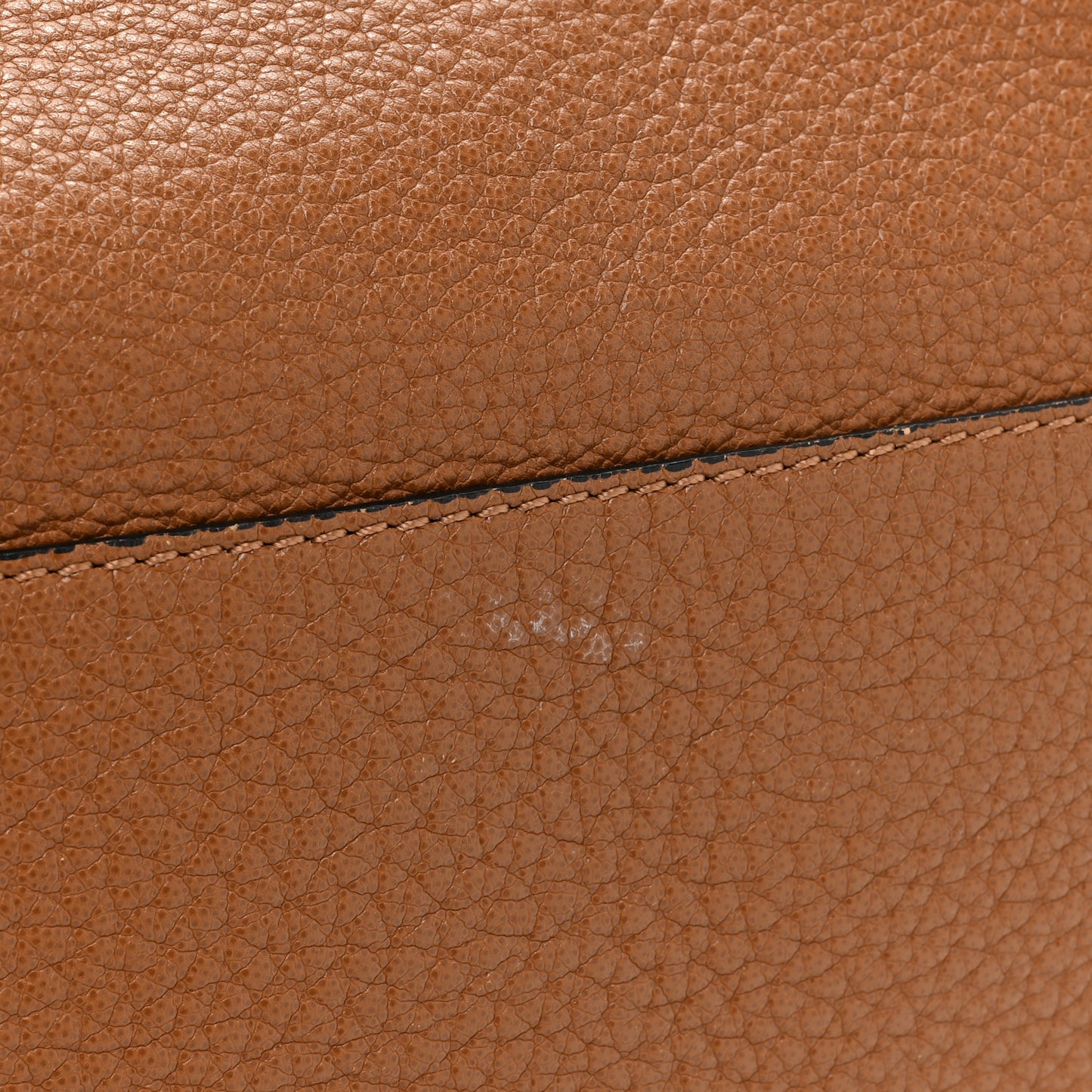 Waxy Grained Calfskin Medium Nightingale Brown