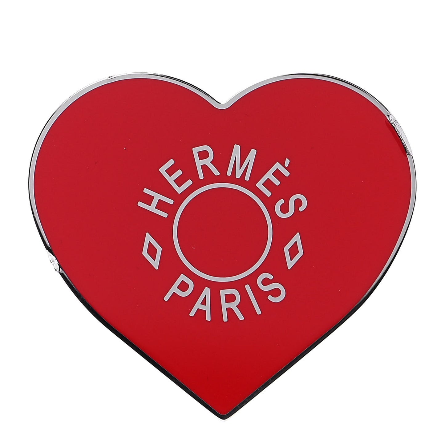 Palladium Coeur Scarf Ring Rouge