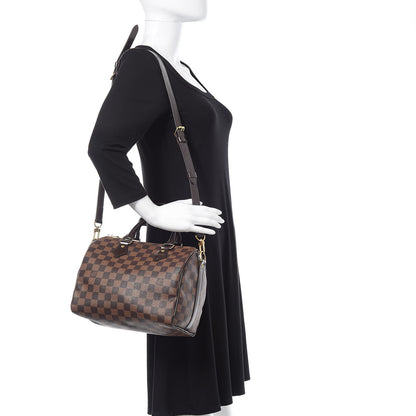 Louis Vuitton Damier Ebene Speedy Bandouliere 25 2 of 8