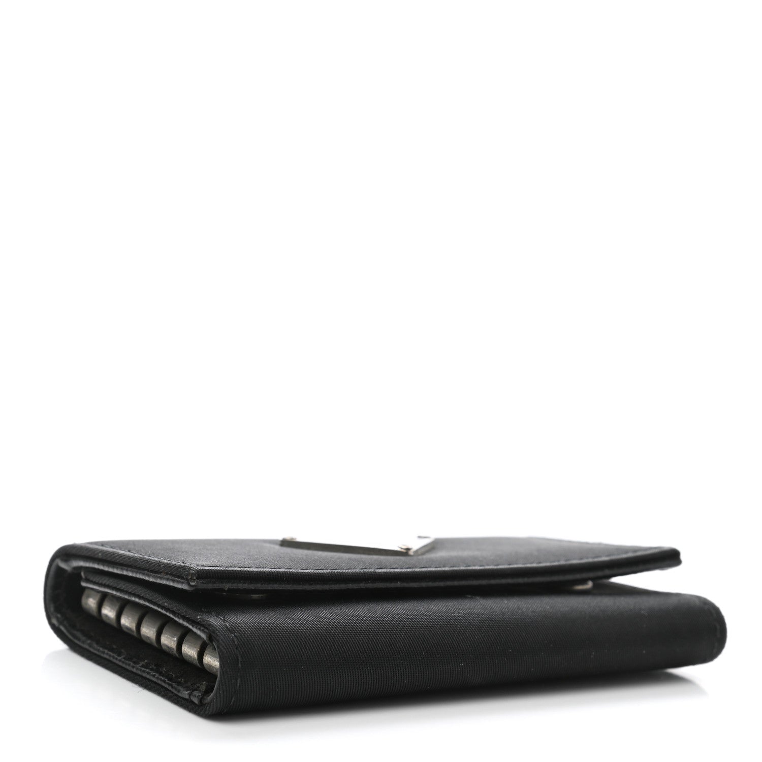 Prada Tessuto Nylon 6 Key Holder Black 4 of 10