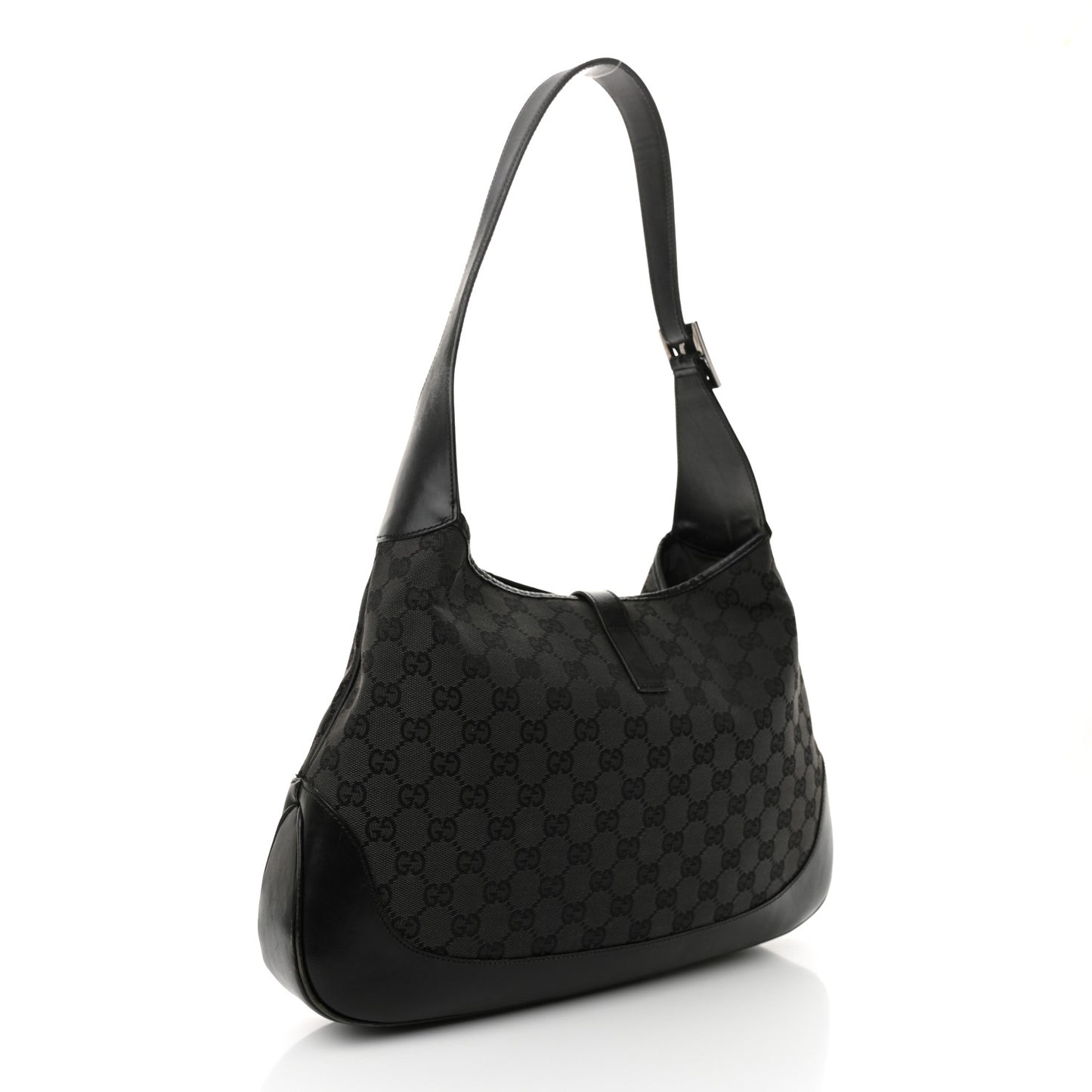 Monogram Jackie O Hobo Black