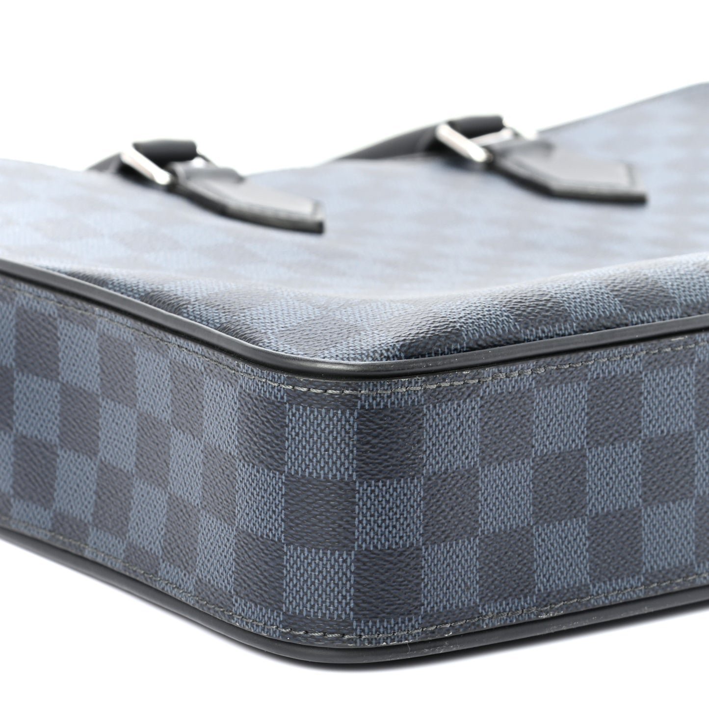 Damier Cobalt Dandy MM Briefcase