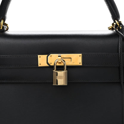Hermes Box Kelly Sellier 32 Black 10 of 14