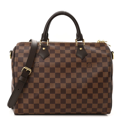 Louis Vuitton Damier Ebene Speedy Bandouliere 30 1 of 11