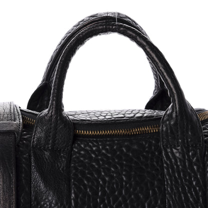 Alexander Wang Pebbled Lambskin Rockie Black Antique Brass Hardware 9 of 9