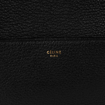 Celine Goatskin Sangle Bucket Bag Black 5 of 7