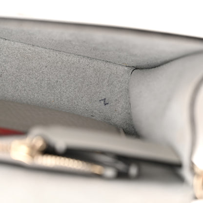 Valentino Garavani Pebbled Calfskin Rockstud Side Slip Crossbody Pastel Grey 9 of 12