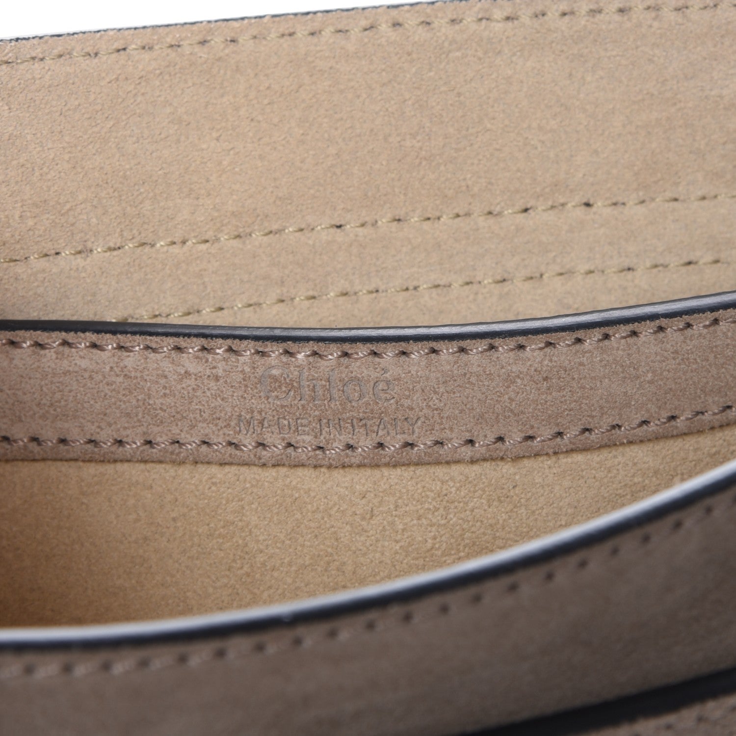 Chloe Suede Braided Small Hudson Shoulder Bag Motty Grey 6 of 7