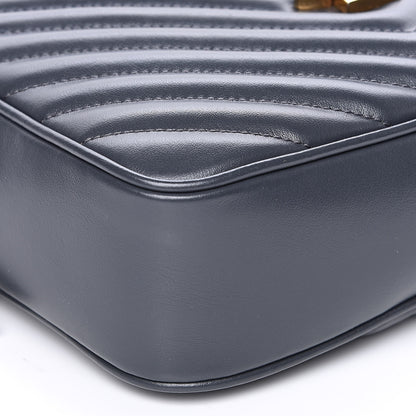 Saint Laurent Calfskin Matelasse Monogram Lou Camera Bag Dark Smog 8 of 12